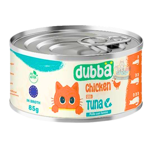 Doba Chicken & Tuna in Gravy Canned Cat Food for Adult Cats 85g