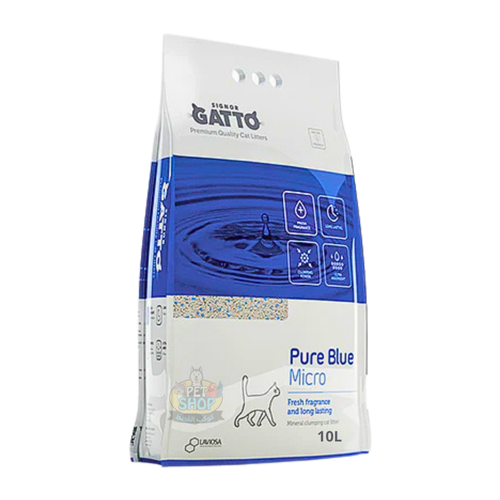 Senior Gato Pure Blue Cat Litter 10L
