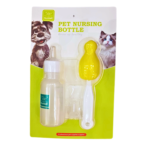 طقم رضاعة نونبيل للحيوانات الالفية اخضر 60ml 