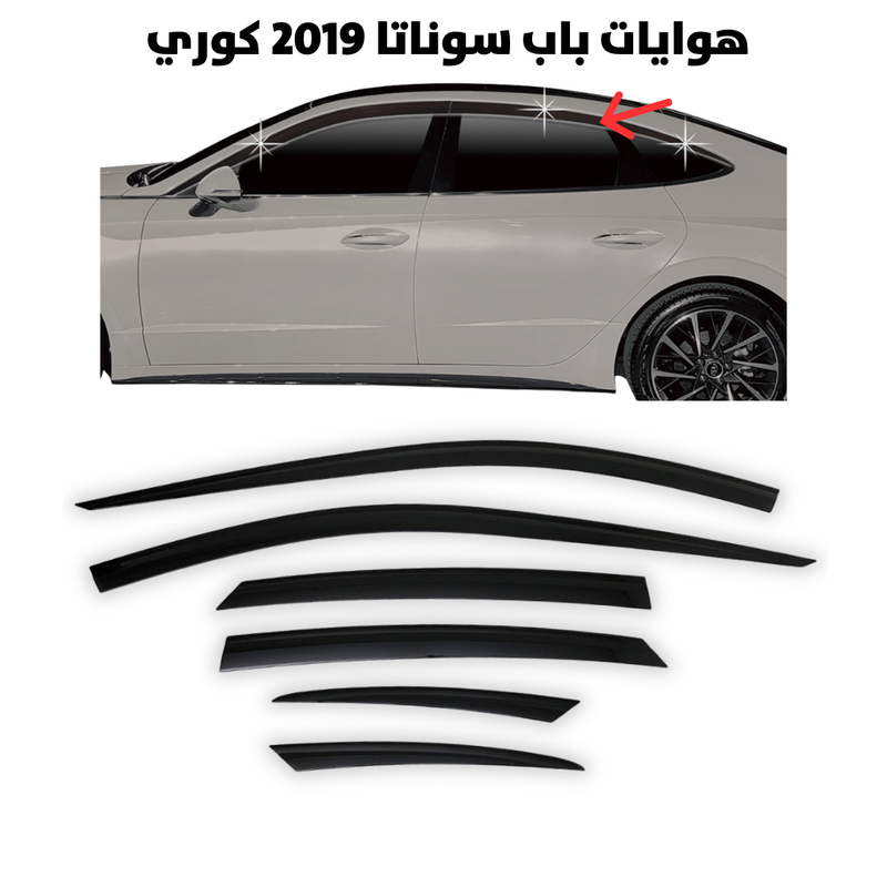 هوايات باب سوناتا 2019 أسود كوري                      