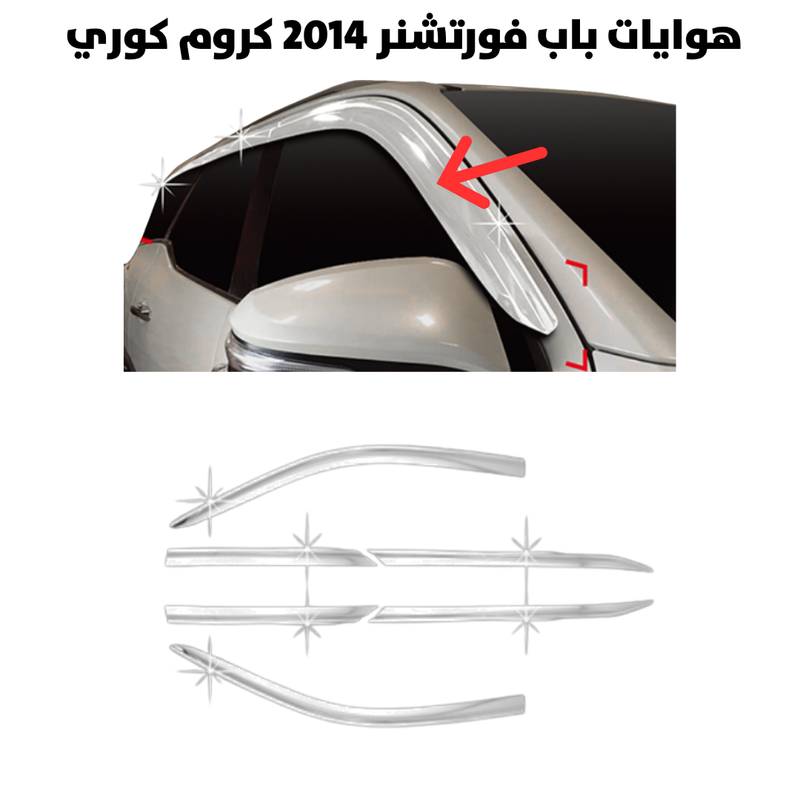 هوايات باب فورتشنر كروم 2014 كوري                     
