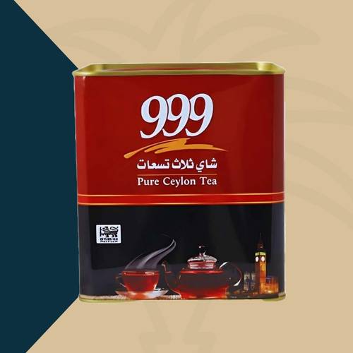 شاي 999 ثلاث تسعات اسود ورقة كاملة - 250 جرام ‏