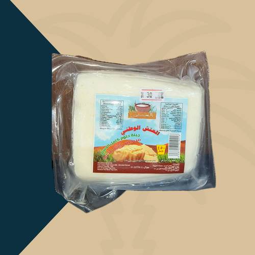 العتش الوطني جبنة حلوم كامل الدسم (450 جم )