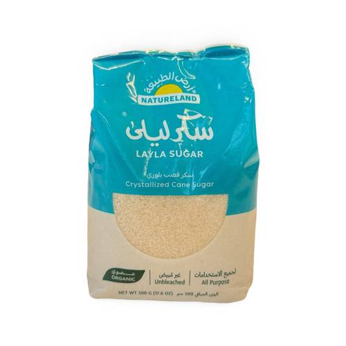 Natureland Layla Crystallized Cane Sugar 500g