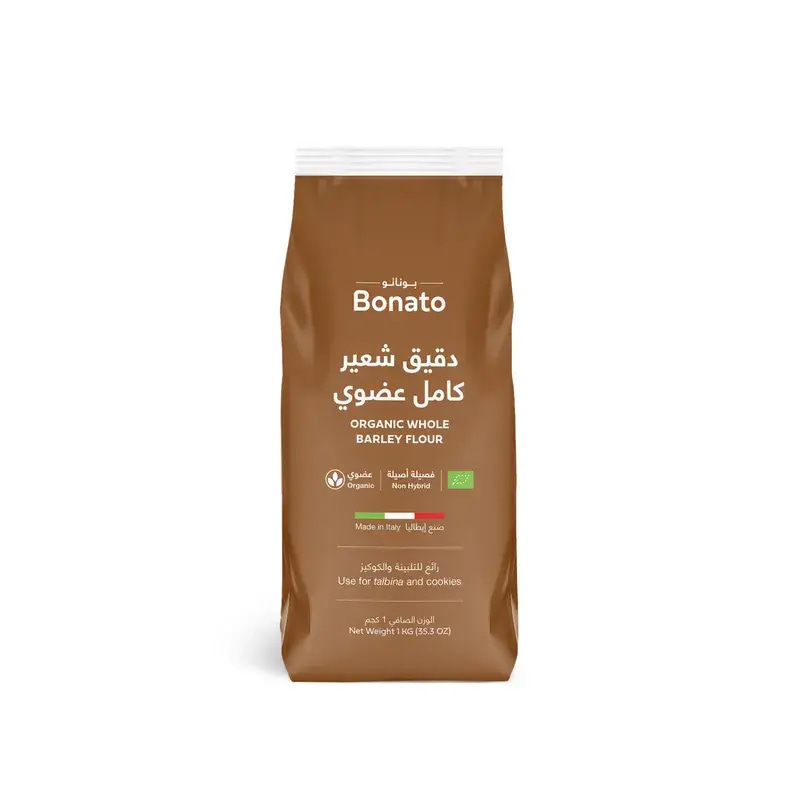 Organic Whole Barley Flour 1kg Bonato