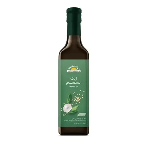 Organic Sesame Oil 500ml Natureland