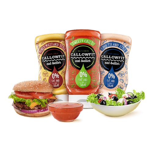 Callowfit Fat and Sugar Free Vegan Sauce 300ml