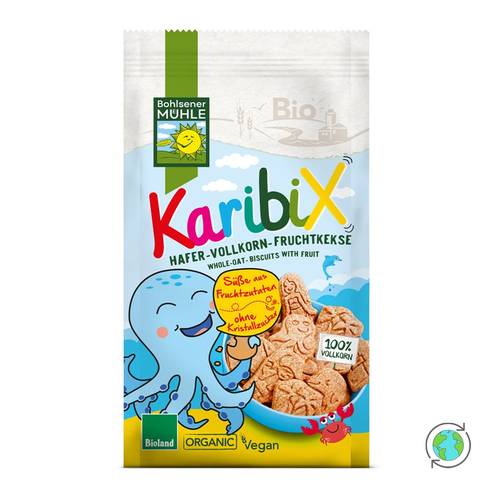 بسكويت الشوفان العضوي 125 جم كاريبي بوهلنسرموهل