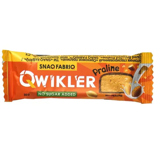 Snack Fabric Quikler Bar No Added Sugar 35g – Praline