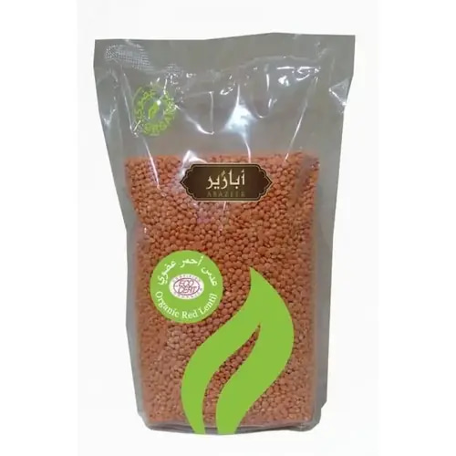 Organic Red Lentils - Abazeer 1kg