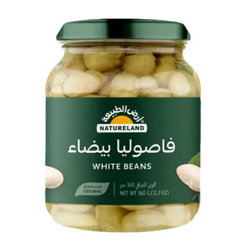 Natureland White Beans 360g
