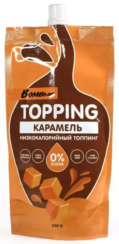 Bombbar Sugar-Free Milk Caramel Sauce 240g