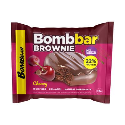 Bombbar Protein Brownie Cake Cherry 50g