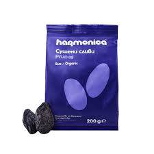 Harmonica Organic Pitted Prunes 200g