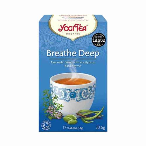 Yogi Tea Breathe Deep Organic 17 Tea Bags
