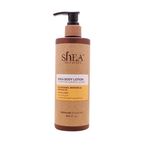 Shea Miracle Body Lotion with Shea, Almond Oil & Honey Extract 300ml