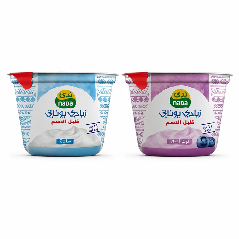 ندى زبادي يوناني قليل الدسم 160 جم