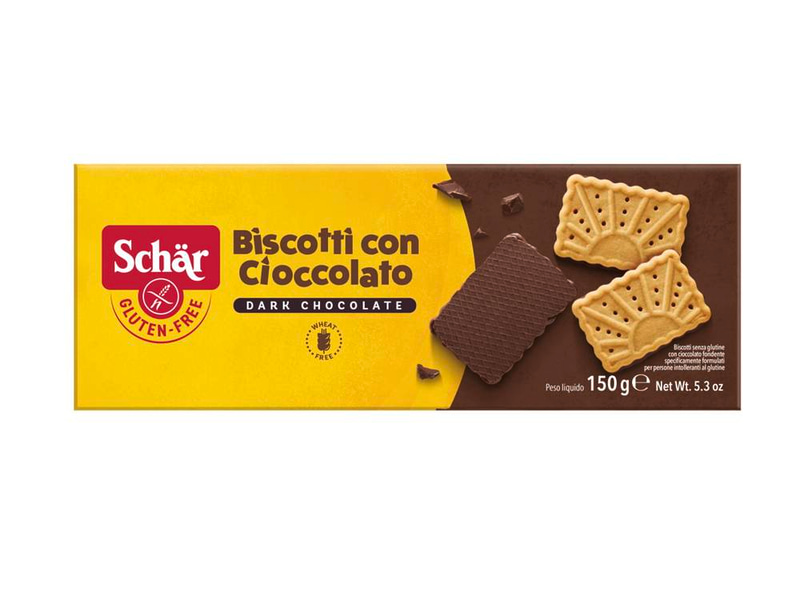 Schar Gluten-Free Chocolate Covered Biscuits 150g