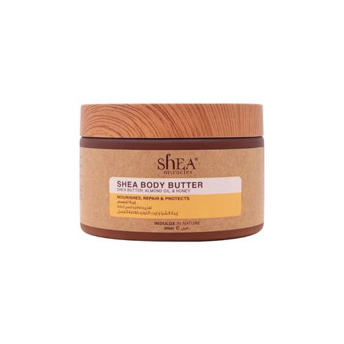 Shea Miracle Body Butter with Shea, Almond Oil & Honey Extract 300ml