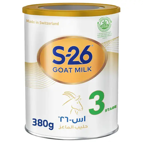أس 26 حليب الماعز المرحلة الثالثة حليب اطفال 380 غرام 1-3 سنوات