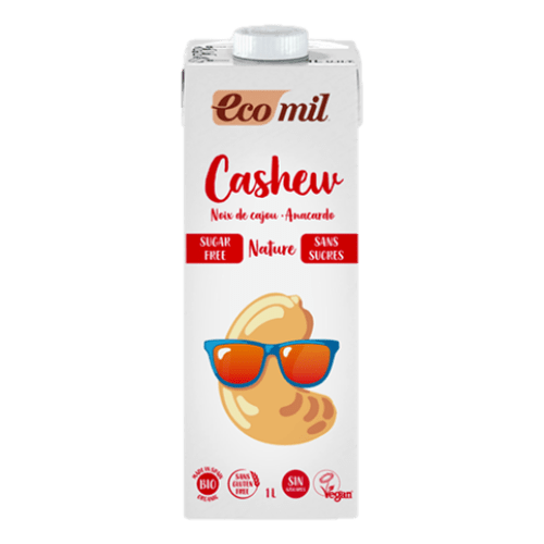 Ecomil Cashew drink natural sugar free ΒΙΟ 1Lit.