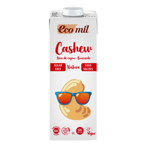 Ecomil Cashew drink natural sugar free ΒΙΟ 1Lit.