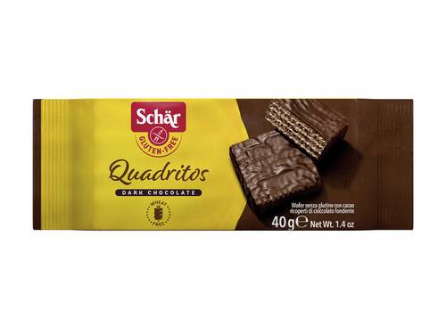 Dr. Schaer Gluten Free Wafer Quadritos 40g