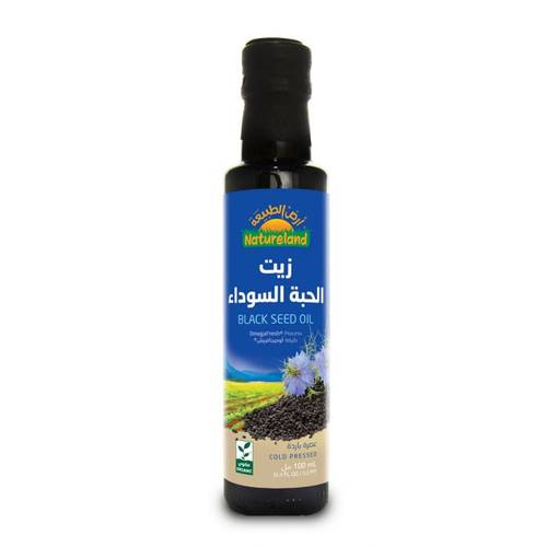زيت الحبة السوداء عضوي 100 مل أرض الطبيعة