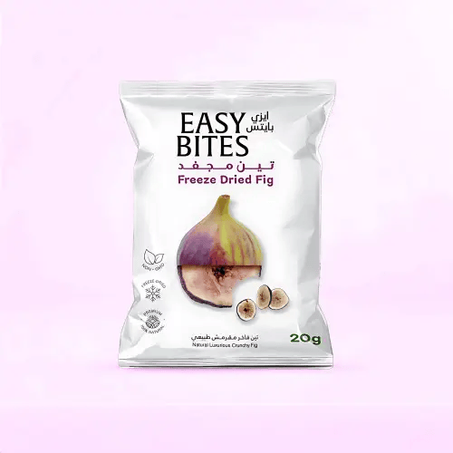 Easy Bites Freeze-Dried Figs - No Added Sugar - 25g