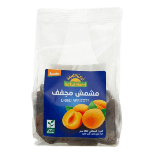 Natureland Dried Apricots 250g (demeter)
