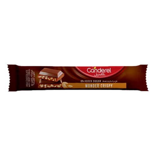 Canderel Wonder Crispy Chocolate Bar 27g