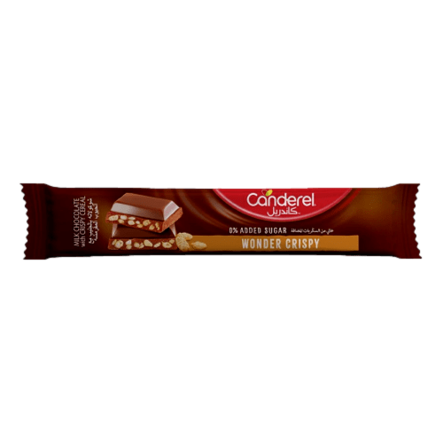 Canderel Wonder Crispy Chocolate Bar 27g