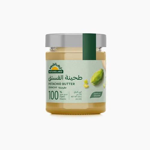 Organic Crunchy Pistachio Butter 130g Natureland