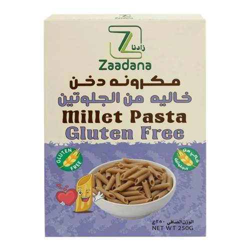 مكرونه دخن خالية من الجلوتين – 250 جم زادنا