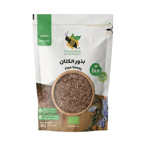 Nature Product Organic Flax Seeds – 250g