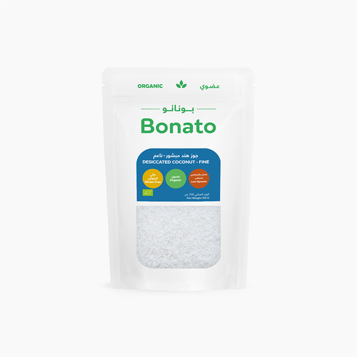 Organic Fine Shredded Coconut 150g Bonato