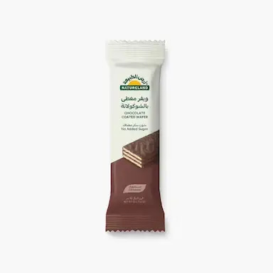 Chocolate-Coated Wafer No Added Sugar 40g Natureland