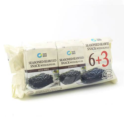 ChungJuangOne Seasoned Seaweed Olive Oil 40.5g (4.5gX9)