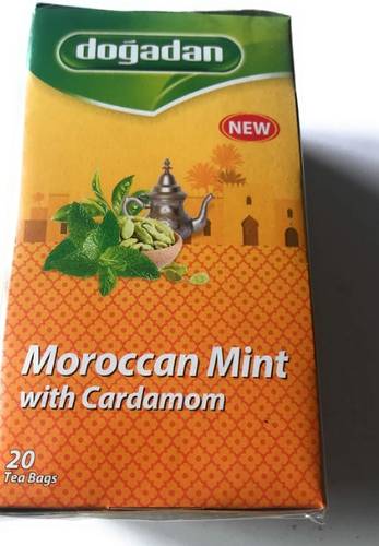 Doğadan Green Tea with Moroccan Mint & Cardamom – 20 Tea Bags