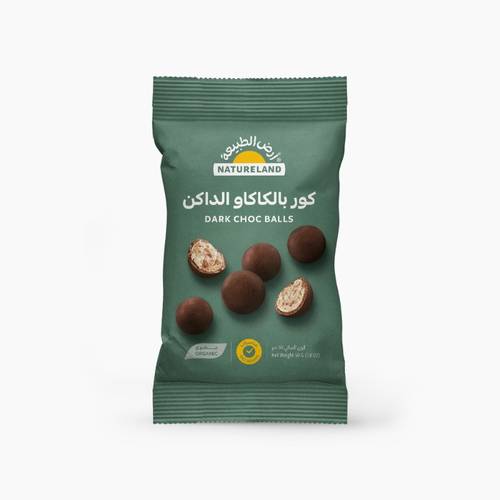 Natureland Dark Choc Balls - 50g