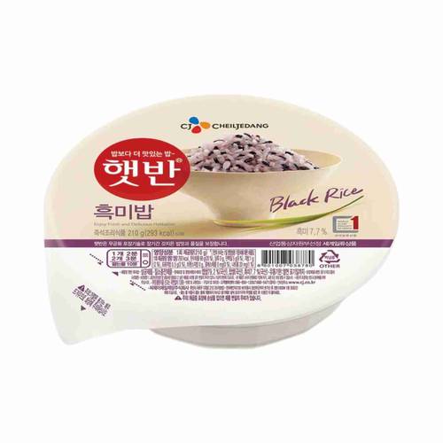 أرز أسود مطبوخ مع أرز لزج كوري 210جم هيتبان
