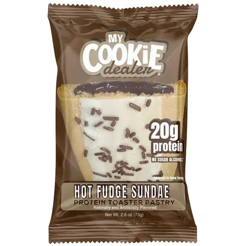 My Cookie Dealer Protein Toaster Pastry Hot Fudge Sundae 73g