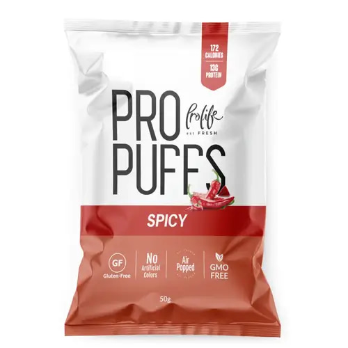 Prolife Pro Puffs High Protein 50g -  spicy