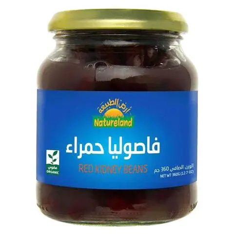Organic Red Kidney Beans 360g Natureland