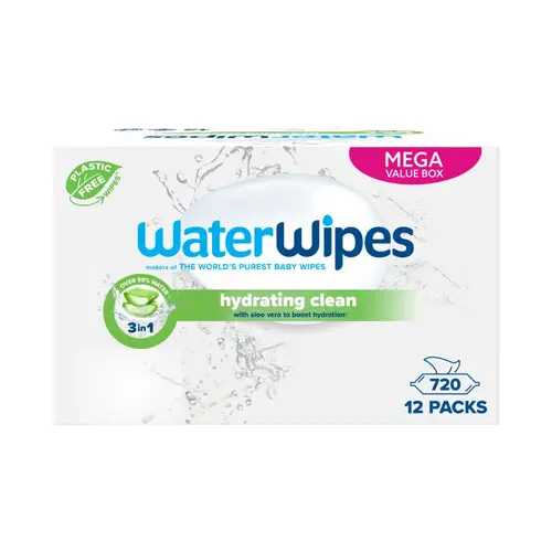 WaterWipes Baby Hydrating Clean wipes, 360 wipes