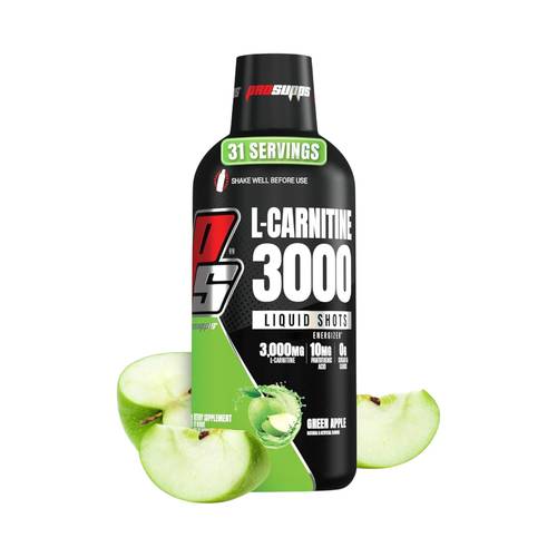 ProSupps L-Carnitine 3000 Liquid Shots Green Apple 473ml (31 Servings)