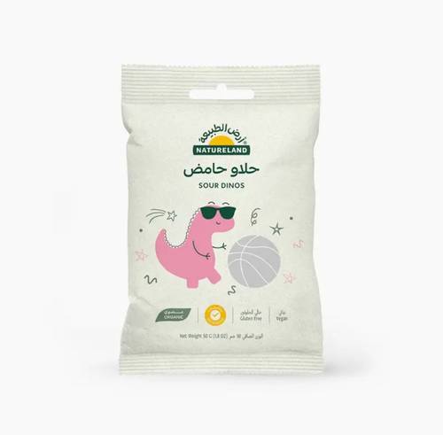Natureland Sour Dinos Jelly 50g