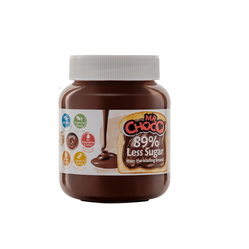 Mr. Choco Hazelnut Chocolate Cream Spread 350g – Hydrogenated Oil-Free