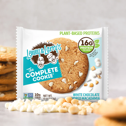 Lenny and Larry's The Complete Cookie, White Chocolate Macadamia 133g