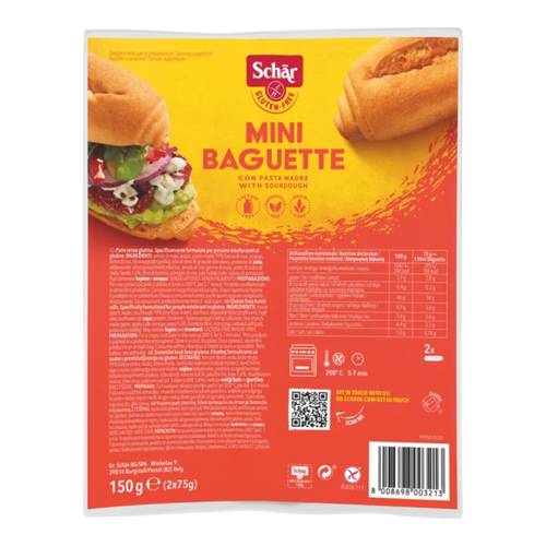 Dr. Schaer Mini Baguette Duo HB 150g